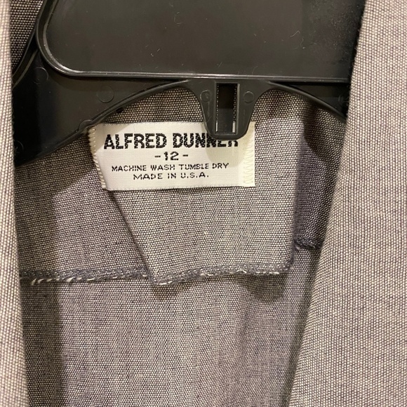 Alfred Dunner Blazer/Suit Jacket. Grey. Size 12 - Picture 3 of 11